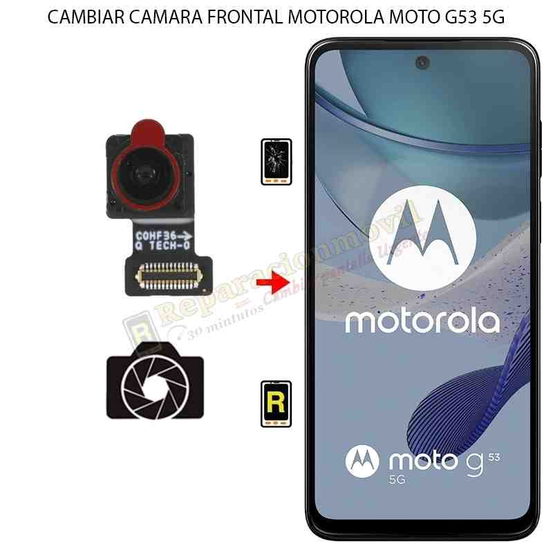 CAMARA FRONTAL MOTO G53
